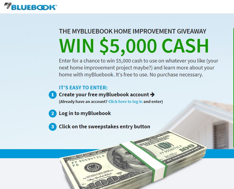 MyBluebook Home Improvement Giveaway