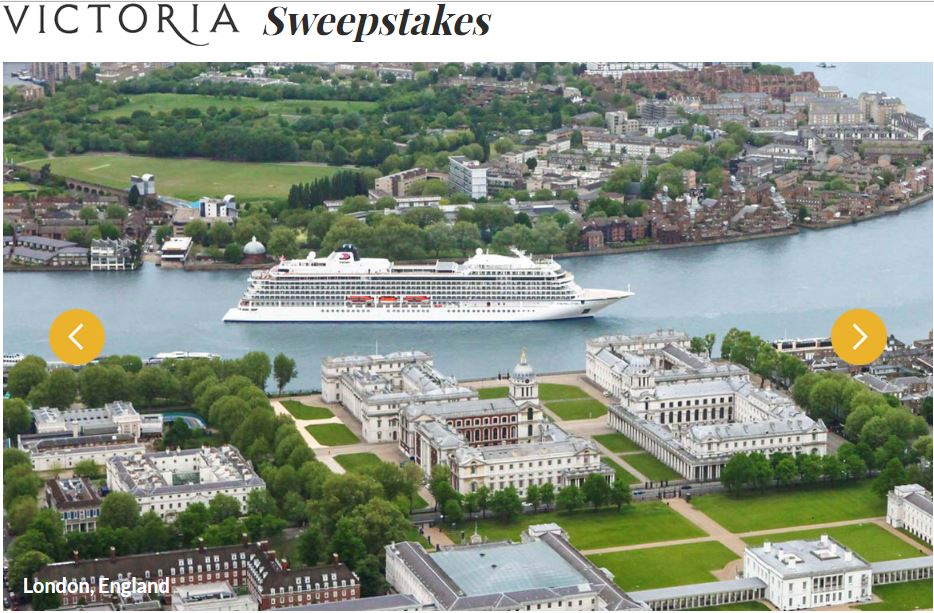PBS Masterpiece Mediterranean Cruise Victoria Sweepstakes