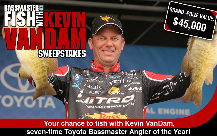 Fish with Kevin VanDam Sweepstakes