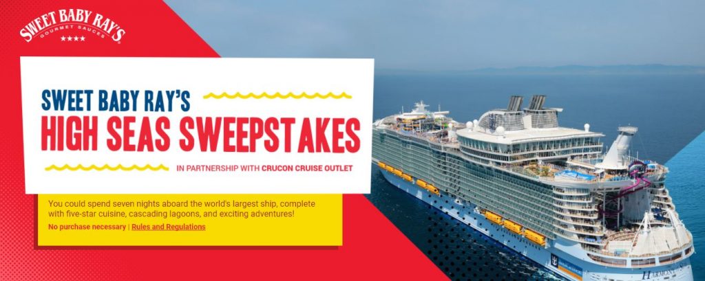 Sweet Baby Ray’s High Seas Sweepstakes