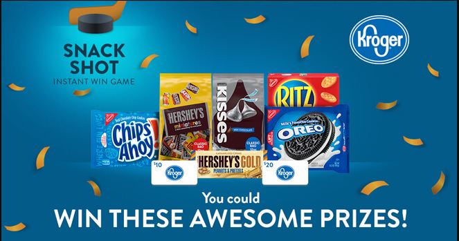 Kroger Snack Shot Instant Win Game
