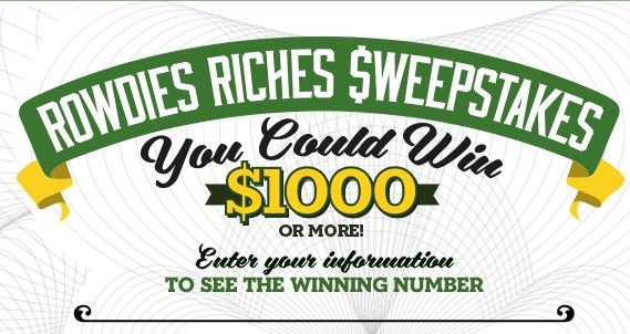 Rowdies Riches Sweepstakes