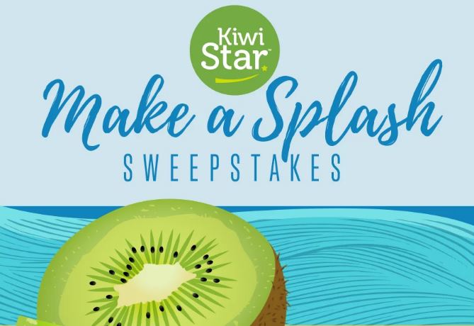 Kiwistar Make a Splash Sweepstakes