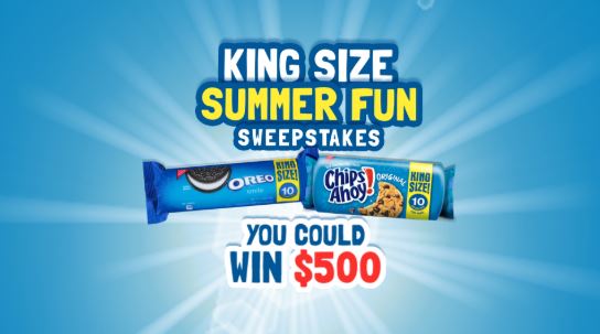 My King Size Summer Fun Sweepstakes