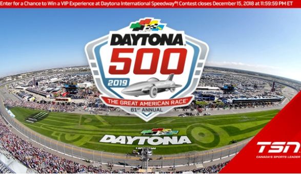TSN Daytona 500 VIP Weekend Contest