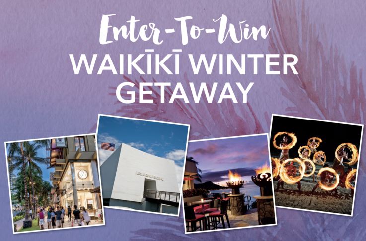 Purewow Winter Getaway to Waikiki Sweepstakes
