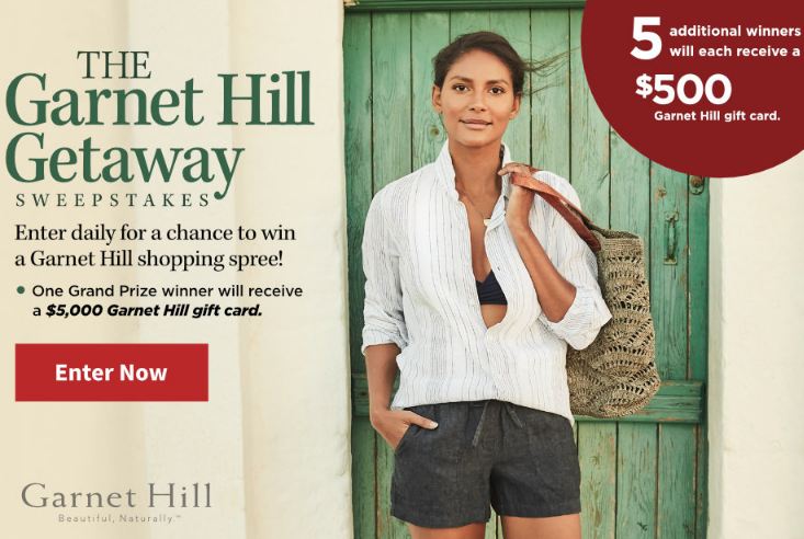 Travelandleisure-Garnet-Hill-Sweepstakes