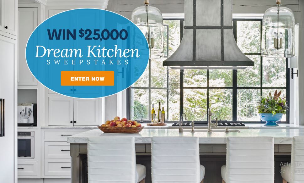 Bhg 25 000 Dream Kitchen Sweepstakes 25kfall Offers Bhg 25 000 Dream Kitchen Sweepstakes