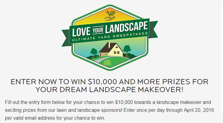 Love Your Landscape Ultimate Yard Sweepstakes