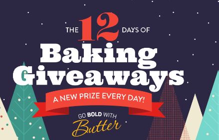 Go Bold With Butter 12 Days of Baking Giveaways
