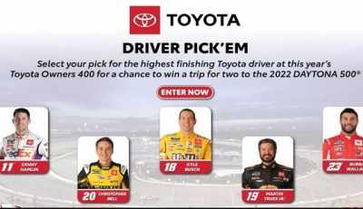 Toyotadriverpickem-Sweepstakes