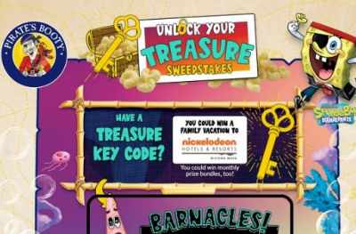 Unlockyourtreasure-Sweepstakes
